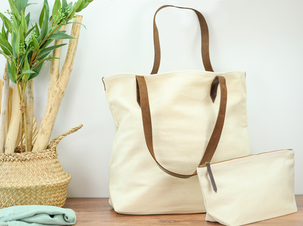 Canvas Tote + Pouch