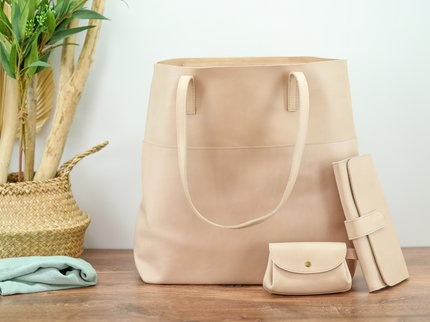 Tote Set (Tote, Wallet, Coins Bag, Card Holder, Key-Chain)